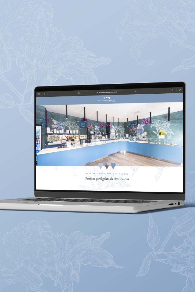 Sito web Gelato per Passione