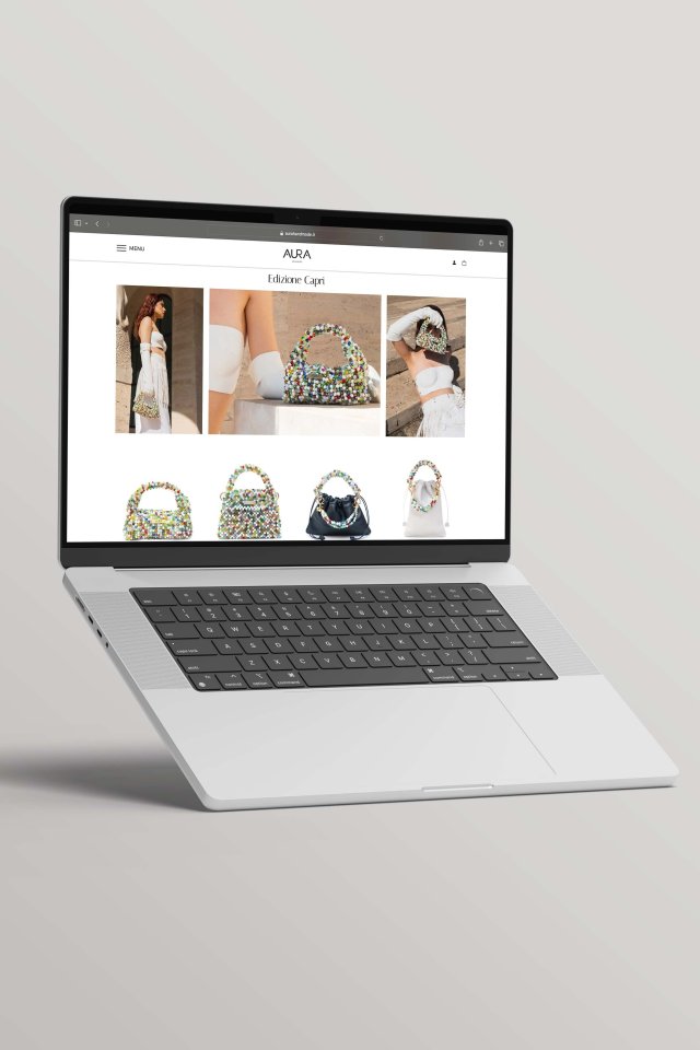 E-commerce & shooting Aura Handmade